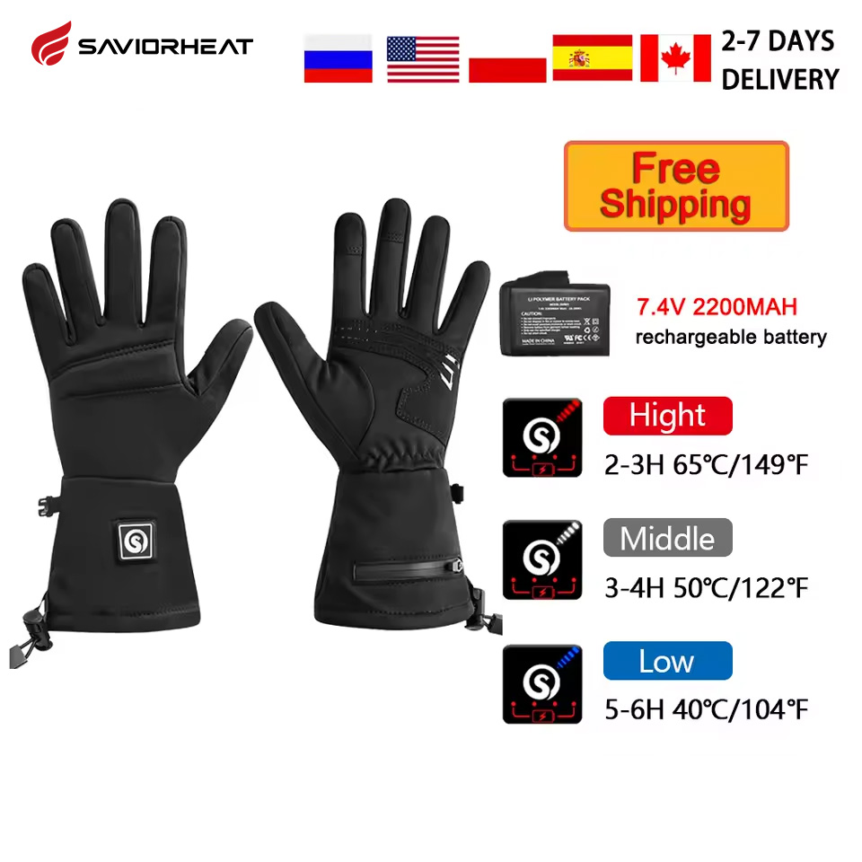 Snow Deer S18 Winter Heated Gl - Motorcycle Glove Knuckle review and price