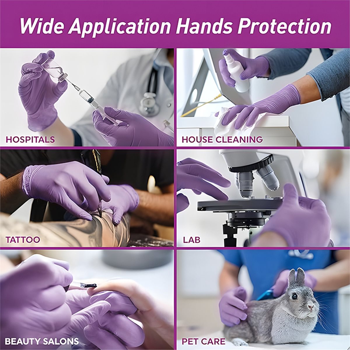 High Quality 100pcs Nitrile Ex - Exam Glove Nitrile review and price